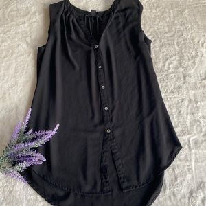 Forever 21 black tunic top